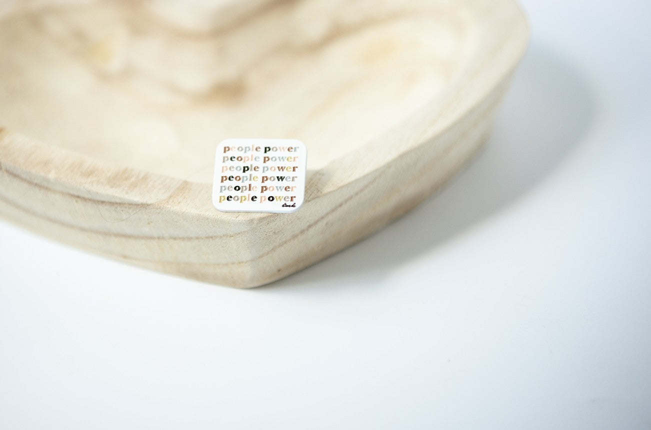 People Power Pin