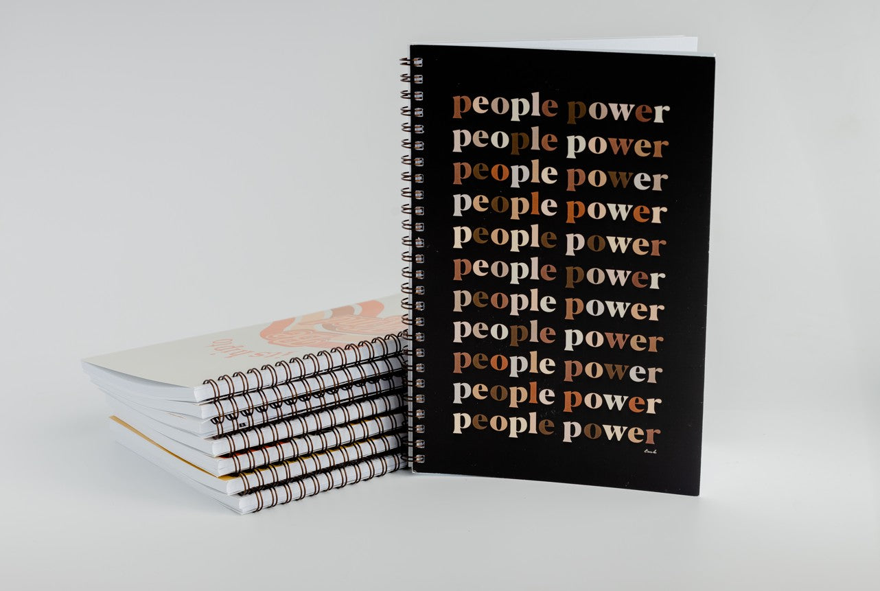 People Power Rectangle Notebook