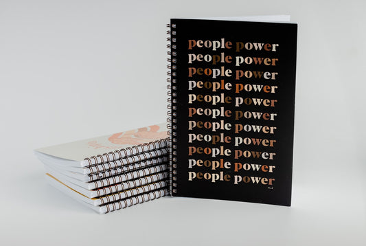 People Power Rectangle Notebook