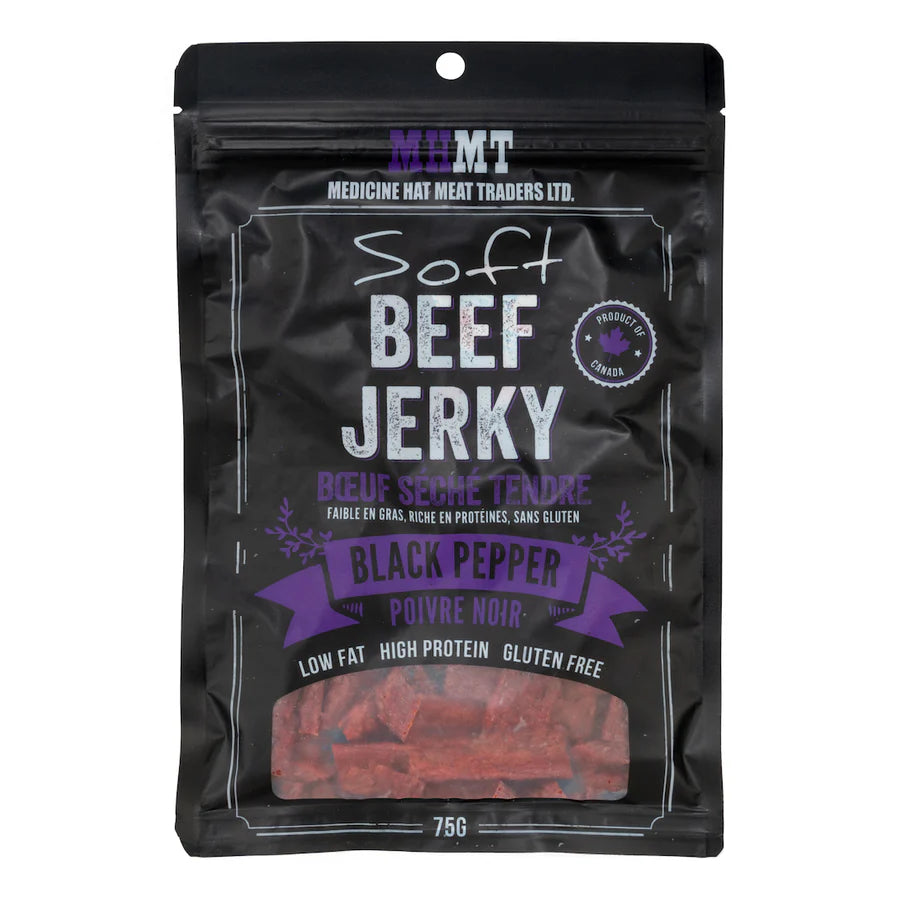 Black Pepper Soft Jerky