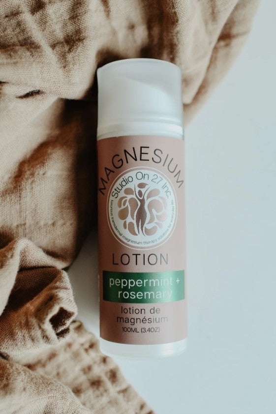 Peppermint & Rosemary Magnesium Lotion