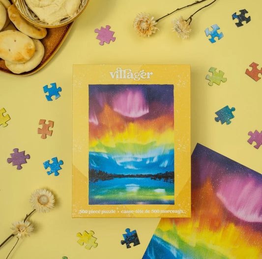 Rainbow Northern Lights Puzzle