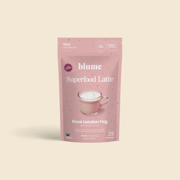 Superfood Latte Powder Rose London Fog Blend