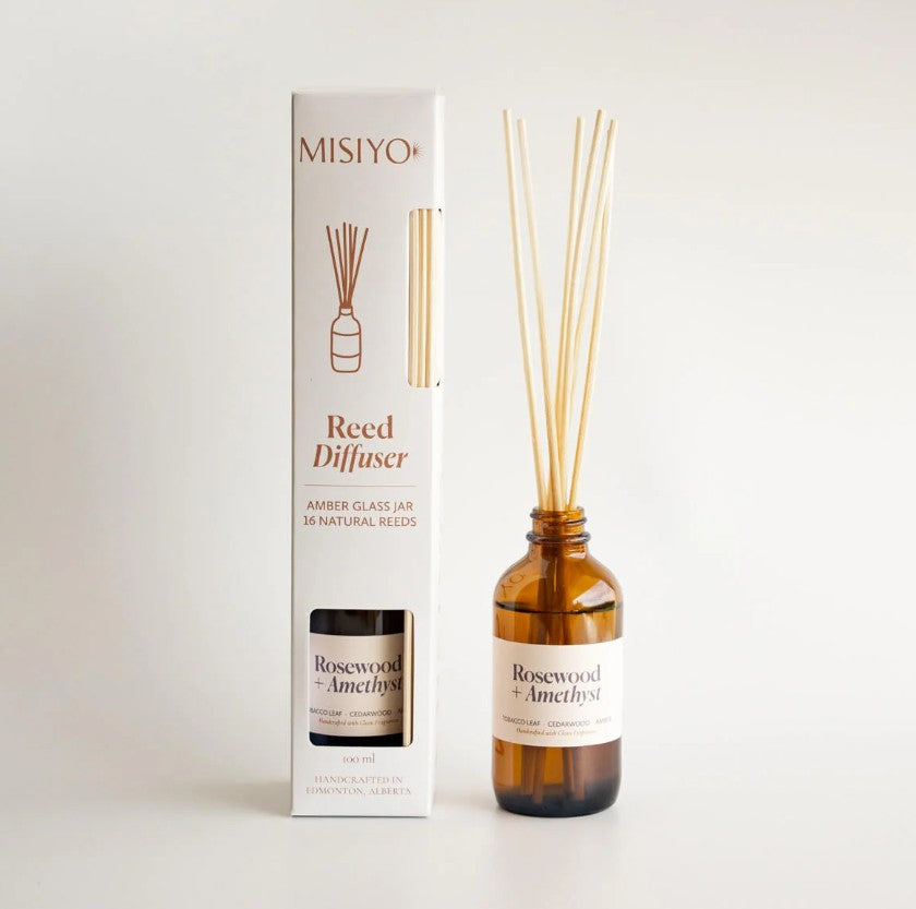 Rosewood + Amethyst Reed Diffuser