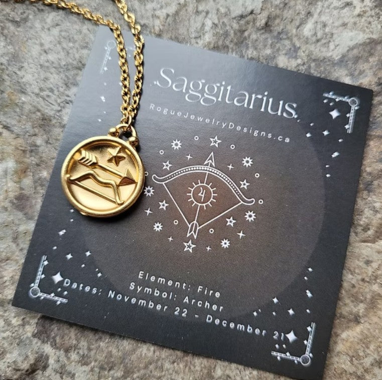 Sagittarius Zodiac Necklace