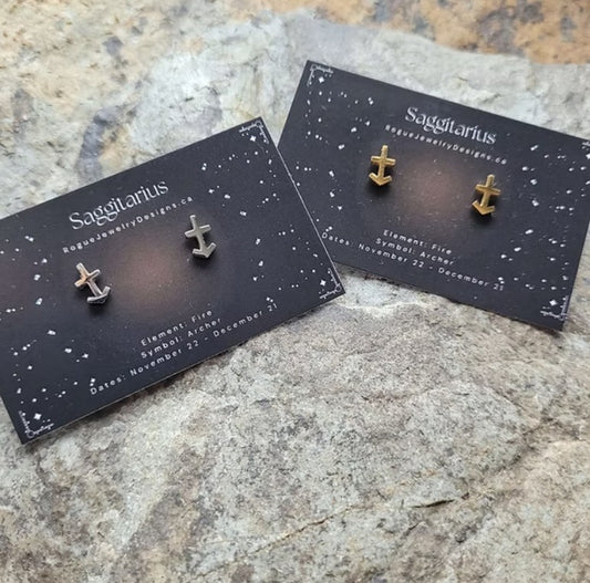 Sagittarius Zodiac Studs