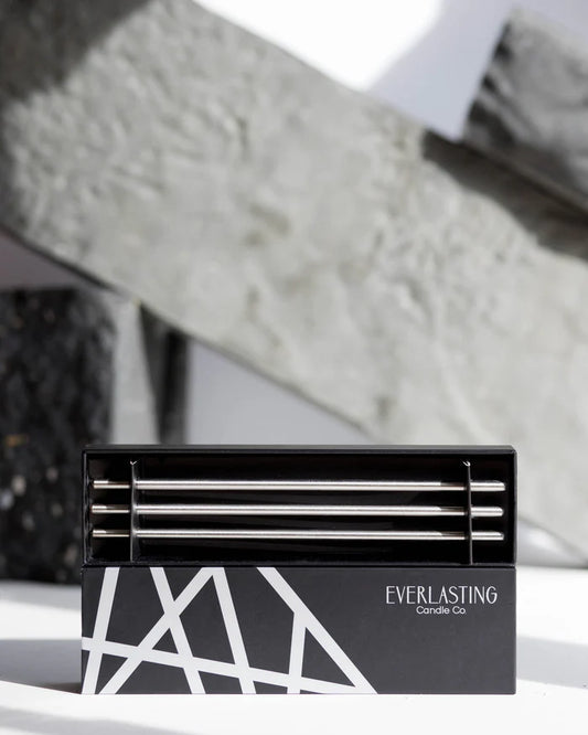 Silver Everlasting Candle Sticks