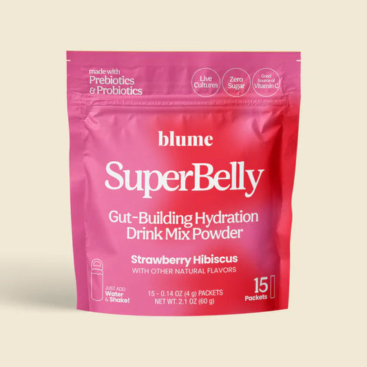 SuperBelly Strawberry Hibiscus