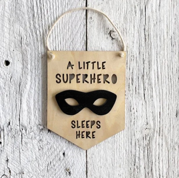 Superhero 3D Wall Hanging