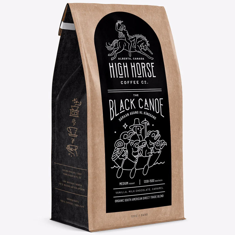 The Black Canoe Coffee Bag
