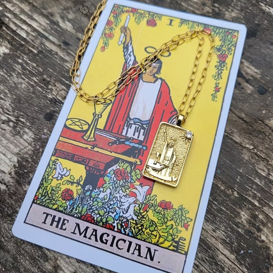 The Magician Tarot Necklace