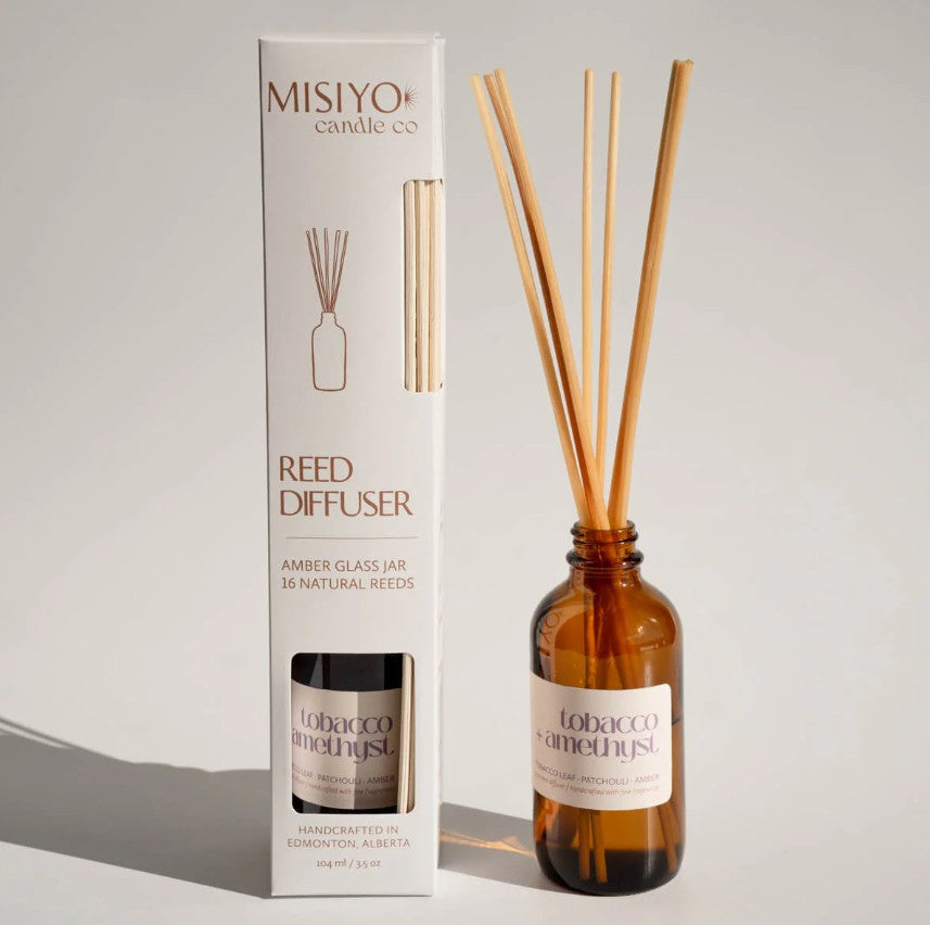 Tobacco + Amethyst Reed Diffuser
