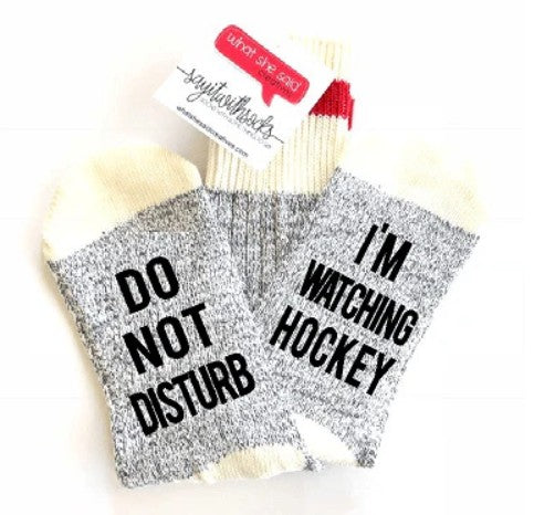 Watching Hockey Socks
