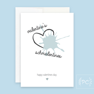 Schmalentines Valentines Day / Card - Prairie Chick Prints
