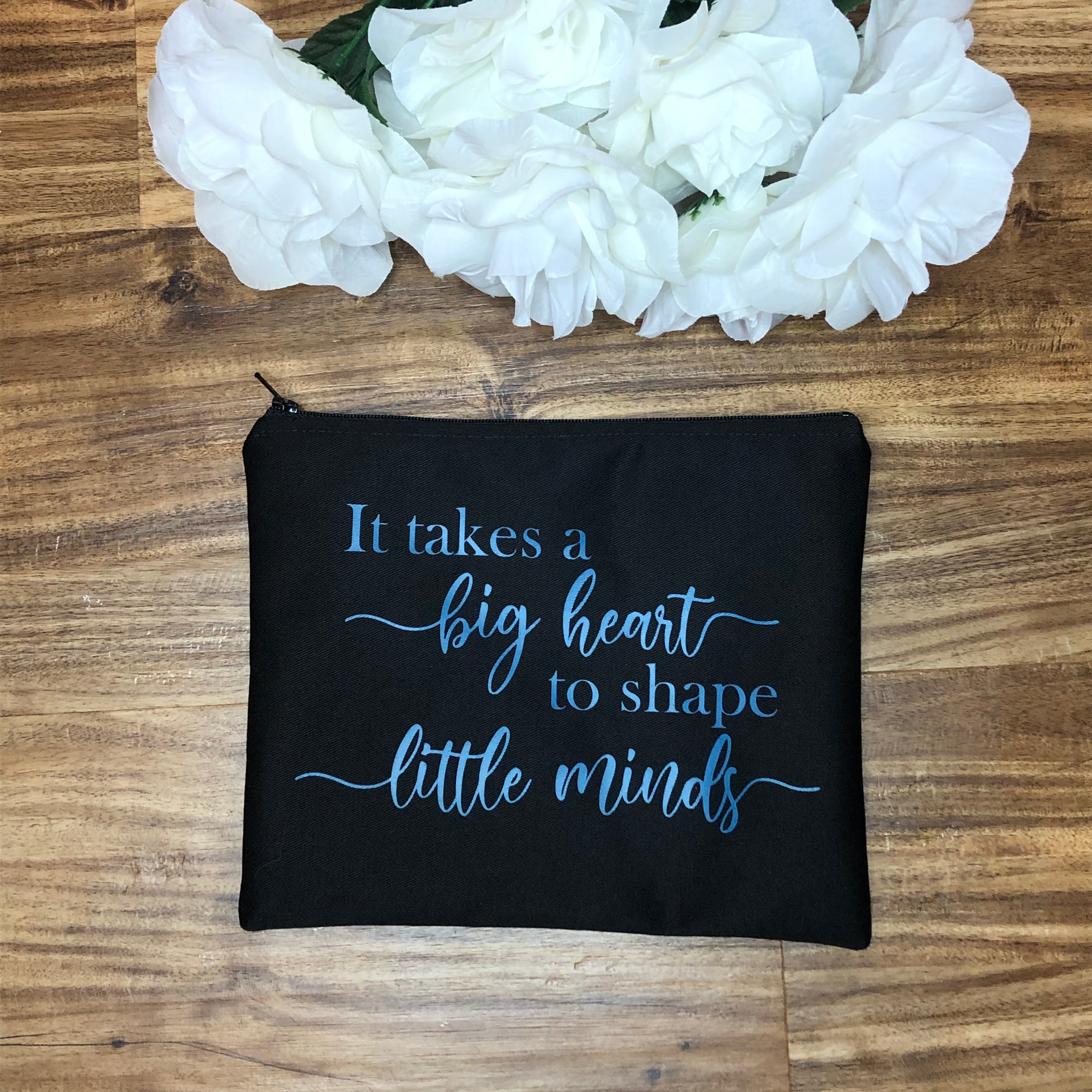 It Takes A Big Heart Make Up Bag - Love Jupiter