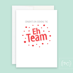 Eh Team Card - Prairie Chick Prints
