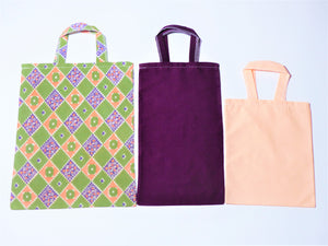 Purple 3pk Reusable Produce Bags - Earth Warrior Lifestyle