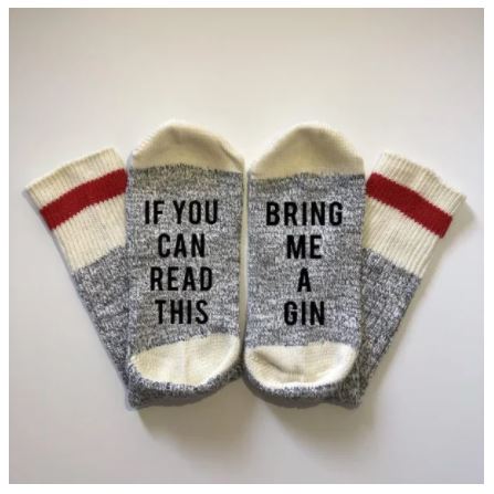 Bring Me A Gin Socks - What She Said Creatives