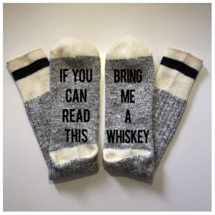 Bring Me A Whiskey Socks - What She Said Creatives
