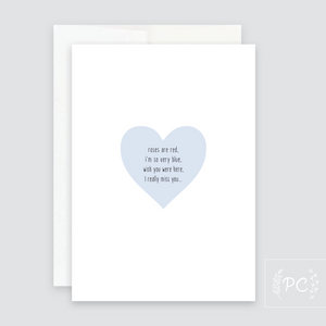 I Really Miss You Card- Prairie Chick Prints