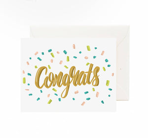 Congrats Confetti Card - Jaybee Design