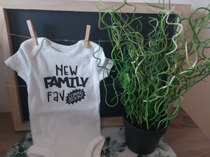 New Family Fav Onesie - All Decked Out Events