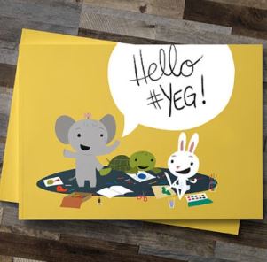 Hello #YEG Activity Book - Snow Alligator