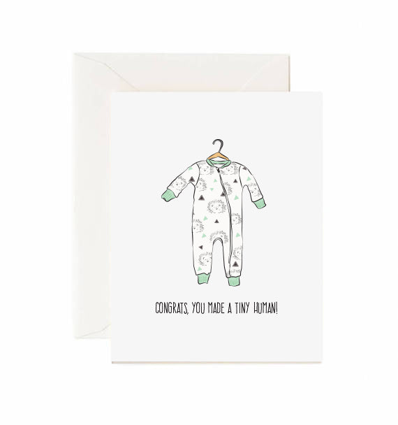 Tiny Human Card - Jaybee Design