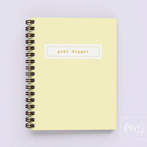Goal Digger Notebook - Prairie Chick Prints
