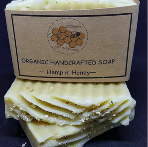 Hemp & Honey Organic Handcrafted Soap - CCBee's Natural Products