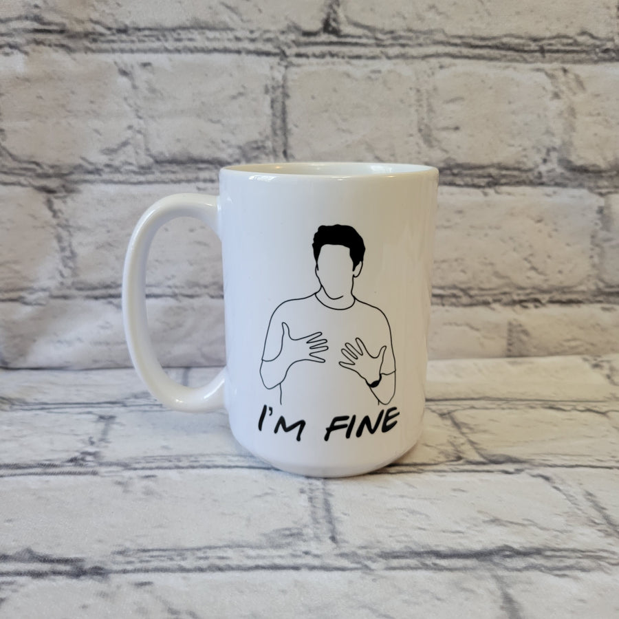 I'm Fine Ross / 15oz Mug - All Decked Out