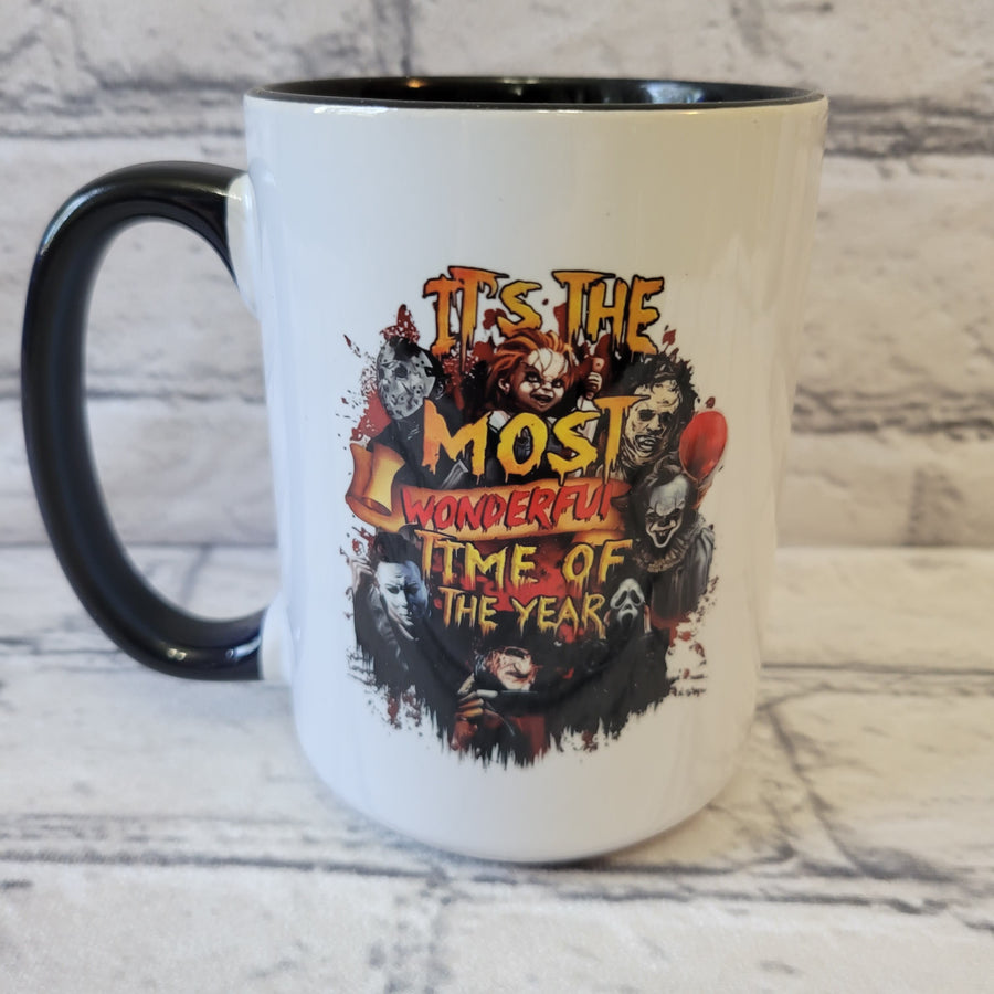 It's The Most Wonderful Time / 15oz Mug - All Decked Out