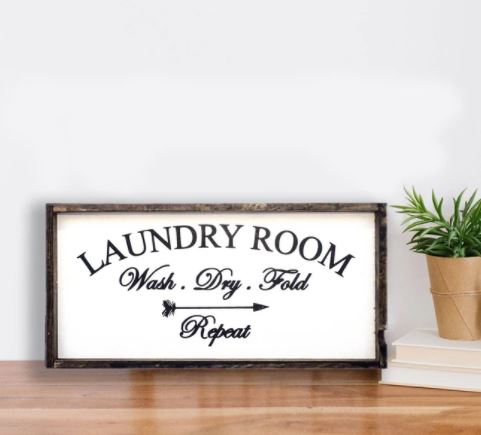 Laundry Room (9x17) Wooden Sign - William Rae Designs