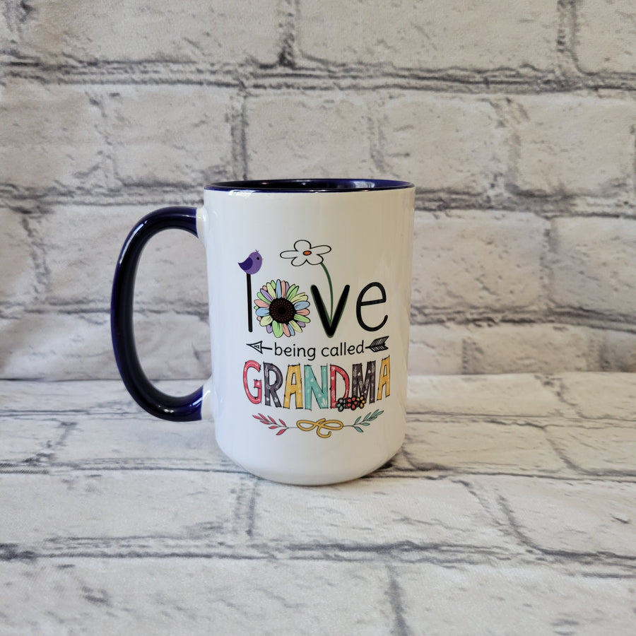Love Being Called Grandma / 15oz Mug - All Decked Out