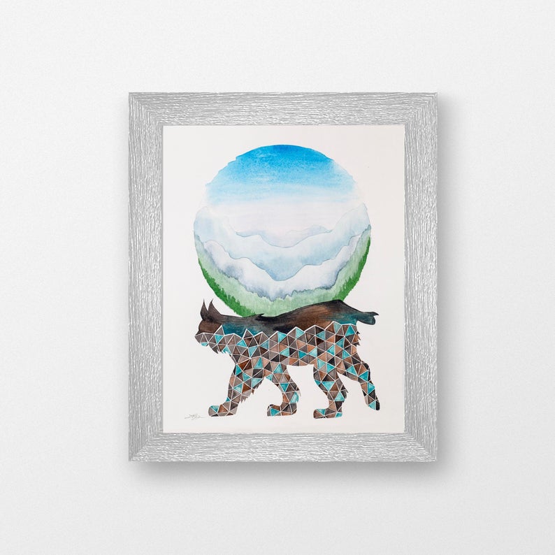 Lynx (8x10) Print - LND Art