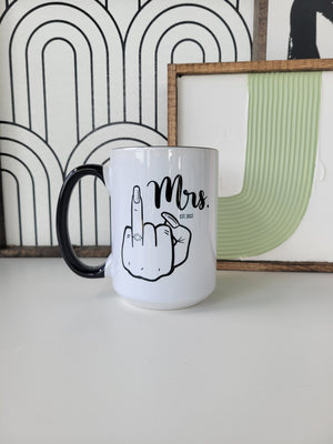 Mrs (Finger) / 15oz Mug - All Decked Out