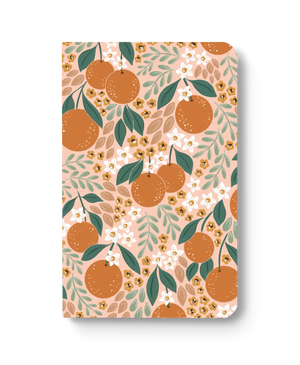 Oranges / Dotted Notebook - Elyse Breanne Design