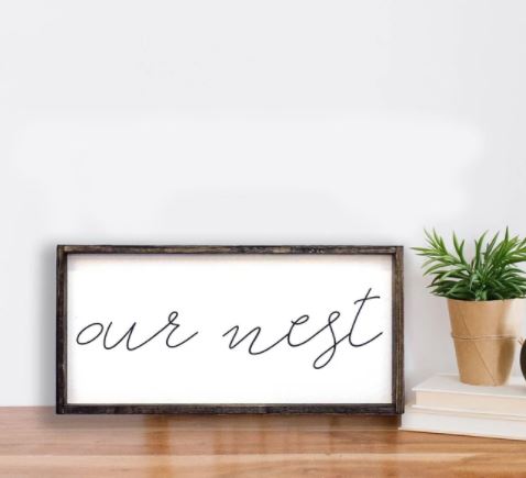 Our Nest (9x17) Wooden Sign - William Rae Designs