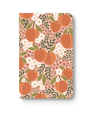 Peaches / Dotted Notebook - Elyse Breanne Design