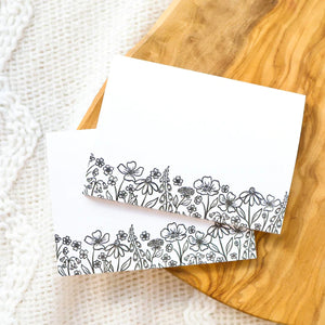 Pressed Florals / Sticky Notes  - Elyse Breanne Design