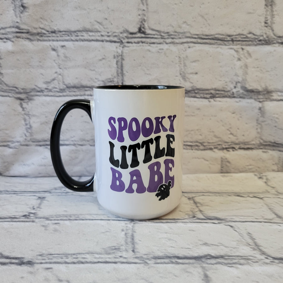 Spooky Little Babe / 15oz Mug - All Decked Out
