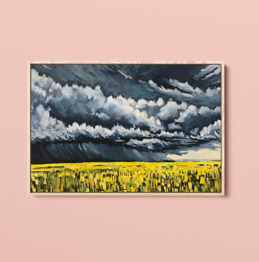 Stormy Skies / 8x10 Art Print - Amy Dixon Art