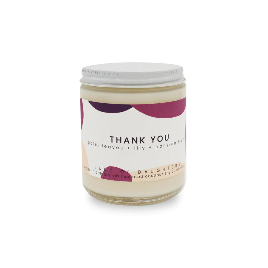 Thank You / 8oz Candle - Land of Daughters