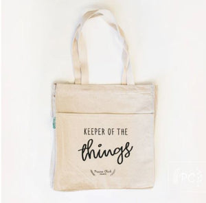 Keeper of the Things Tote - Prairie Chick Prints