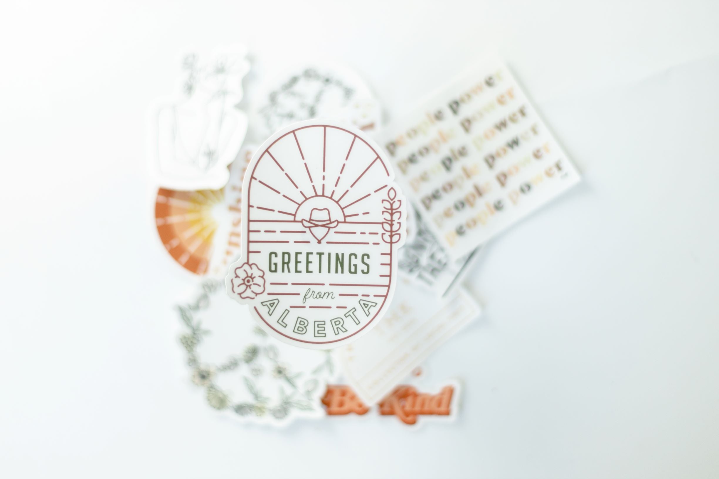 Greetings From Alberta / Sticker - Keepsakes by TMK